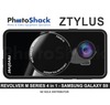Ztylus Magnetic 4 in 1 Revolver Lens Kit with Samsung Galaxy S9 Case - Gloss Black