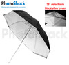 3 Fold Umbrella Detached 36" : white or translucent (2in1)
