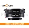 K&F Concept Nikon G/F/AI/AIS/D Lenses to Sony E Mount Camera Adapter