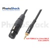 XLR Female to 3.5m Stereo Jack 0.5 Metres