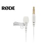 Rode Lavalier GO Omnidirectional Lavalier Microphone for Wireless GO Systems (White)