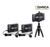 Comica Audio CVM-WS60 COMBO 2-Person Wireless Lavalier Microphone System for Smartphones/Cameras