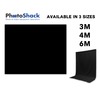Black Fabric Backdrop - 3 Available Sizes 