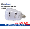 50W LED Light Bulb 5500K