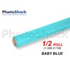 Paper Background Half Roll - Baby Blue