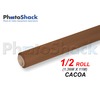 Paper Background Half Roll - Cocoa