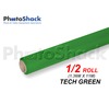 Paper Background Half Roll - Chroma Key Green / Tech Green