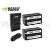 NP-F750 Battery for Sony (2 Pack + Dual Charger) - Wasabi Power