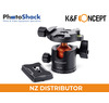 K&F 10kg Load Tripod Ball Head 360 degree Rotation with Bubble Level