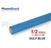 Paper Background Half Roll - Gulf Blue