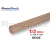 Paper Background Half Roll - Beige