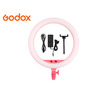 Godox LED Ring Light 18" Pink With Flexible Phone Holder