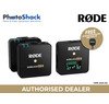 Rode Wireless GO II Compact Wireless Dual Microphone System  - FREE RODINTERVIEWGO
