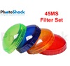Color filters (4 colors): yellow, blue,red, green for Slave flash (45MS)