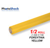 Paper Background Half Roll - Forsythia Yellow (Banana)