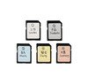 Memory Card Label Stickers