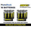 Maha Powerex PRO - AA Batteries - 2,700mAh 16 Batteries