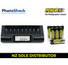 Powerex PRO - 8pack AA Batteries and Turbo Charger/Analyzer Set - 2,700mAh