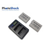 LP-E8 Dual Charger Battery Kit
