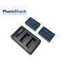 LP-E12 Dual Charger Battery Kit