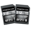 ProGrade Digital 512GB UHS-II SDXC Memory Card - 2 PACK