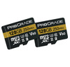 ProGrade Digital 128GB UHS-II microSDXC Memory Card with SD Adapter - 2 PACK