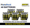 Maha Powerex PRO - AA Batteries - 2,700mAh 40 Batteries