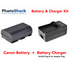 Charger & Battery Kit for Canon Cameras