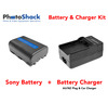 Charger & Battery Kit for Sony Cameras