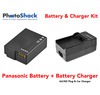 Charger & Battery Kit for Panasonic / Lumix Cameras