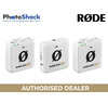 RODE Wireless ME Dual Wireless Microphone Audio System - White