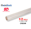BD Paper Background Half Roll - 106 Cream (Bone)