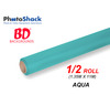 BD Paper Background Half Roll - 165 Aqua