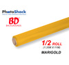 BD Paper Background Half Roll - 169 Marigold (Deep Yellow)