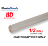 BD Paper Background Half Roll - 153 Photographers Gray