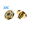 JJC Deluxe Soft Release Button - Gold Aperture Iris