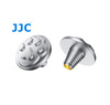 JJC Deluxe Soft Release Button - Silver Paw Print