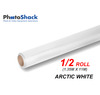 Paper Background Half Roll - Arctic White