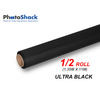 Paper Background Half Roll - Ultra Black