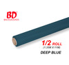 BD Paper Background Half Roll - 108 Deep Blue