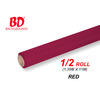 BD Paper Background Half Roll - 124 Red