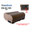 Nikon EN-EL15 Replacement Battery - Built-in USB Charging