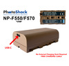 Sony NP-F550/F570 Replacement Battery - Built-in USB Charging