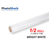 Paper Background Half Roll - Bright White