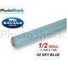 SAVAGE Paper Backdrop Half Roll - 02 Sky Blue