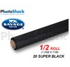 SAVAGE Paper Backdrop Half Roll - 20 Super Black