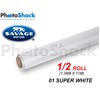 SAVAGE Paper Backdrop Half Roll - 01 Super White