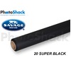 SAVAGE Paper Background Roll - 20 Super Black