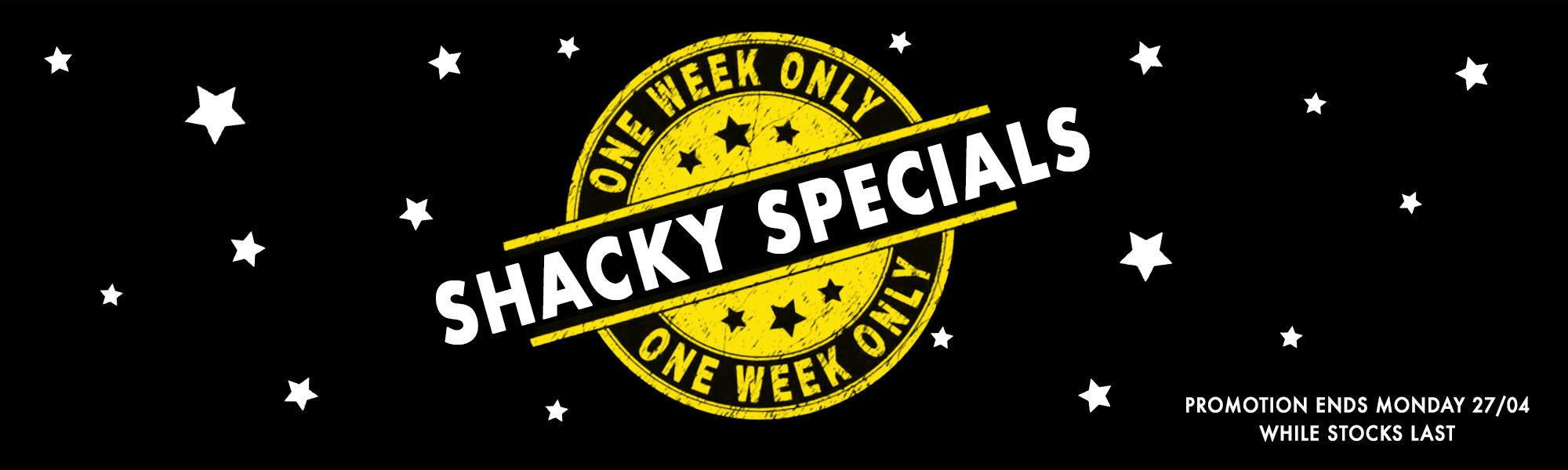 Photoshack Shacky Weekly Specials - Desktop 730